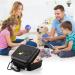 Tombert Hard-Shell Carrying Case for PTCG Trading Cards - Holds 400+ Cards - Perfect Gift for Boys - Fits Magic MTG and PTCG - Black Pika - Buy Online on GoSupps.com