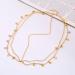 Jewelry Chain Headpiece Head Chain Jewelry Headpiece Forehead Chain Tassel Metal Sequin Hair Band Decoration Accessary for Wedding Prom Party Golden - Buy Online on GoSupps.com
