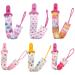 Yateicbc baby pacifier chain boy 6 pieces bpa-free pacifier band fabric boy suitable for pacifier nucky chain pacifier chain yourself dental toys for babies essential for newborns