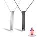 anxiety relief breathing necklace anapana breathing necklace stop smoking calms for anxiety Durable Stainless steel necklace Meditation Breathing Practice for relaxation gifts for women (01#)