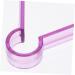 Gogogmee Lip Muscle Trainer Mouth Mouth Trainer Lip Exerciser Lip Trainer Face Exerciser Lift Mouth Tightener Slimming Exerciser Muscle Tightening Face Exerciser 9.30X7.70X1.50CM Purple - Buy Online on GoSupps.com
