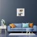 Colorful Butterfly Elephant Nursery Wall Art Print - Heart Balloon Design - 30x30CM Canvas Framed Decor - Buy Online on GoSupps.com