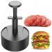 Protable Press Burger Press Patty Maker Maker Mold Perfect for Burgers Patties Cooking BBQ Kitchen Supply Black