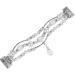 Jewelry Bands Compatible with Fitbit Charge 5 for Women Girls Handmade Elastic Beaded Pearl Replacement Fitness Accessories Handmade Smartwatch Waterproof Wristband  Silver Charge 5- Silver - Buy Online on GoSupps.com
