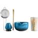 B Baosity 5 Pieces Matcha Tea Set Japanese Ceremonial Matcha Full Set Stainless Sifter Matcha Ceremony Set for Matcha Ceremony Office Blue - Buy Online on GoSupps.com