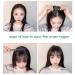 Buy LXUE Realistic Crown Hair Parts with Pony - Clip-In Topper for Women with Hair Loss 30.5 cm Natural Black & Brown 12 Inches - Buy Online on GoSupps.com
