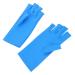 FRCOLOR 1 Pair Nail Gloves Child Elastic Spandex Sleeve Anti-black
