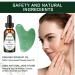 Gua Sha Facial Tools Set with Natural Jade Stone for Anti-Aging Massage - Includes Rosehip Face Oil for Puffiness and Fine Lines - 30ml - Buy Online on GoSupps.com