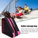 YCRRVAE Roller Skating Bag - Breathable Unisex Carrying Bag with Adjustable Shoulder Strap - Pink Storage Bag for Skates or Inline Roller Accessories - Buy Online on GoSupps.com