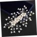 Ipetboom Wedding Hair Comb Tiara Bride Crystal Comb White Bridal Hair Comb - Buy Online on GoSupps.com