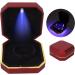 LED Bracelet Box Jewelry Display Case Portable for Proposal for Engagement for Wedding(red) - Buy Online on GoSupps.com