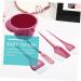 minkissy 1 Set Hairdressing Tool Diy Hair Coloring Kit Hair Color Mixing Bowl Hair Tint Brush Hair Coloring Tool Hair Color Brush Diy Salon Tool Color Tint Hair Dye Mixed Colour Abs - Buy Online on GoSupps.com