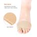 Bunion Corrector Gel Sleeve for Metatarsal Pain Relief - Open Toe Compression Socks for Foot Care - Size Large - Buy Online on GoSupps.com