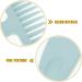 Lot de 2 Peignes D pilatoires Multifonctions en Plastique Outil Portable pour Nettoyage des Poils de Balai et Cheveux L ger et Pratique pour Entretien Cheveux Boucl s - Buy Online on GoSupps.com