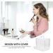 Buy Lurrose 2-Pack Plastic Storage Box | Cosmetic Cotton Container & Makeup Organizer for Swabs Pads & Floss - International Shipping - Buy Online on GoSupps.com
