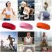 Buy Pack of 10 Sports Headbands for Men & Women | Cotton Sweatbands & Elastic Forehead Bands - Perfect for All Activities - Buy Online on GoSupps.com