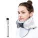 Cervical neck traction device naked adjustable inflatable cervical neck traction device reduces pain nude tendon suitable for home office electrical inflatable model