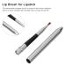 Revolving Lip Brush | Portable Makeup Brush Set for Precise Lip & Concealer Application - Synthetic Fiber | Eyebrows & Foundation Brush - Buy Online on GoSupps.com