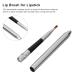 Brrnoo Lip Brush Set - 2pcs Retractable Lip Makeup Brushes for Contouring & Application | Cruelty-Free Vegan Portable Lipstick Tools - Buy Online on GoSupps.com