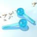 RejuvePixel Ice Globes with Glitter | 2PCS Frozen Cryo Roller for Facial Massage | Tighten Skin, Anti Aging, Reduce Puffiness & Wrinkles | Includes Holder - Buy Online on GoSupps.com