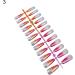 DIY Nail Art Party Decor 1 Set Coffin Fake Nails Kit Gradient Glossy Manicure Salon DIY Decoration Ballerina Fake Nails Kit for Salon - 4 - Buy Online on GoSupps.com