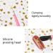 Nail Tweezers Double Sided Nail Art Sticker Silicone Press Rhinestone Picker Nippers Pink Brushes - Buy Online on GoSupps.com