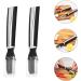 2pcs Multipurpose Vegetable Slicer Hand Tools for Shredding Green Onion and Scallions - Buy Online on GoSupps.com