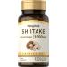 Piping Rock Shiitake Mushroom Supplement | 120 Capsules | Lentinus Edodes Herbal Extract | Non-GMO Gluten Free