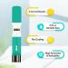 100 Diabetic Test Strips for Easy Home Blood Sugar Monitor - Self Glucose Testing for Diabetes - EBG-100SL-STRIP - Buy Online on GoSupps.com