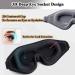 3D Eye Mask for Lash Extensions - Light Blocking Contoured Sleep Mask for Men & Women | Adjustable Strap for Yoga & Travel (Gray - Buy Online on GoSupps.com