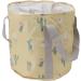Portable Collapsible Foot Bath Basin with Lid PVC Insulated Foldable Foot Soaking Tub Foot Spa Bag for Travel and Home Use. (Yellow Cactus) - Buy Online on GoSupps.com