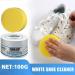 New 100g White Shoe Cleaning Cream Multi-functional Sports Maintenance Brightening And Shoes Cleaning Yellowing F2K9 Whiten - Buy Online on GoSupps.com