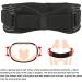 Oumefar Hip Belt - Breathable Support Reduces Fatigue & Stabilizes Pelvis | Size M/L | Black - Buy Online on GoSupps.com