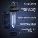 4200V High Powered Waterproof Bug Zapper - Electric Mosquito Killer for Indoor/Outdoor Use - 15W UVA Lamp Bulb - Fly Traps, Insect Killer for Patio, Backyard, Home Kitchen - Buy Online on GoSupps.com