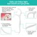 Dental Floss Sticks 240 pcs - Y-Shaped Design for Effective Dental Care | Super Thin 0.1mm Interdental Floss | 8 Pack - Buy Online on GoSupps.com