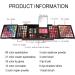 VIOLA HOUSE 177 Colors Eyeshadow Palette Makeup Set Stage Performances Party Professional Box Cosmetics Make-Up Cassette Set in Travel Kit Beauty Case with Mirror - Buy Online on GoSupps.com
