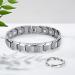DGUSO Men's Magnetic Bracelet - Titan Steel Adjustable Jewelry with Gift Box | Stylish Magnetic Hard Band & Ring Set - Buy Online on GoSupps.com