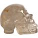 Natural Smokey Quartz Crystal Skull 2.40" h 0.61lbs Full of Texture Light Smokey - Buy Online on GoSupps.com