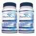 for Hemorrhoids - Vegan Formula for Hemorrhoid Relief & Vascular Health - Maximum Strength 2 Bottle 135 Capsules - 3 Month Supply 2 Bottles 135 Count (Pack of 2)