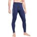 LIFURIOUS Men's 2mm Neoprene Tight Wetsuit Pants Swimming Leggings Diving Snorkeling Scuba Surfing Canoe Pants Navy Large