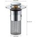 Effective Hair Filter & Quick Drainer ABS Sink Plug Drain Drain Plug Sink With Hair Strainer Popup Drainer Sink Plug & Drain - Buy Online on GoSupps.com