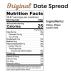 Wanna Date? Original Date Spread  Vegan  Paleo Friendly  Gluten-Free  Dairy-Free  Non-GMO  No Added Sugar  Low Calorie  Kosher Certified  Healthy Sugar Substitute  Sugar Free Alternative (2 Jars) - Buy Online on GoSupps.com