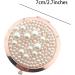 Traziewell Travel Mirror Magnifying Personalised Round Pearly Diamonds Compact Pocket Mirrors for Purse Handbag Personalised Gifts JZ000225 Jz000225 Three Seats - Buy Online on GoSupps.com