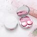 Buy 2 Pack 5 in 1 Travel Contact Lens Case Kit - Includes Remover Tool Mirror & Tweezers (Rose) | International Shipping Available - Buy Online on GoSupps.com