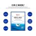 SNP Bird's Nest Aqua Ampoule Sheet Mask - Hydrating Korean Face Mask with Hyaluronic Acid | 10 Sheets for Dry Skin - Buy Online on GoSupps.com