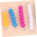 ibasenice kidcraft playset Jewelry kit Toddlers Toys Kids playset Toys for Kids Toy for Kids Bamboo Jewelery Making Beads Craft Beads Kits Colorful Acrylic Beads Beaded Suite Child medium Picture 1 - Buy Online on GoSupps.com