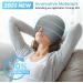 NEWGO Migraine Relief Cap | Full Coverage Headache Hat for Cold Therapy | Ice Head Wrap for Puffy Eyes, Sinus & Stress Relief | Form Fitting & Stretchable - Light Grey - Buy Online on GoSupps.com