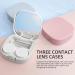 UpaClaire Portable Cute Contact Lens Case & Applicator Kit - Durable 3 Pack for Easy Lens Care - Buy Online on GoSupps.com