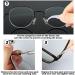 Wwyssz Glasses Repair Set - 12 Styles 60 Silicone Nose Pads 80 Screws & Tweezers for Eyeglasses & Sunglasses - Buy Online on GoSupps.com