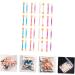 DOITOOL 120pcs Double Ended Eye Shadow Stick Eyeshadow Flower Party Hats for Kids Woman Makeup Tools Sponge - Buy Online on GoSupps.com